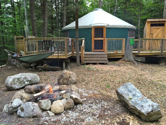 Maine Forest Yurts