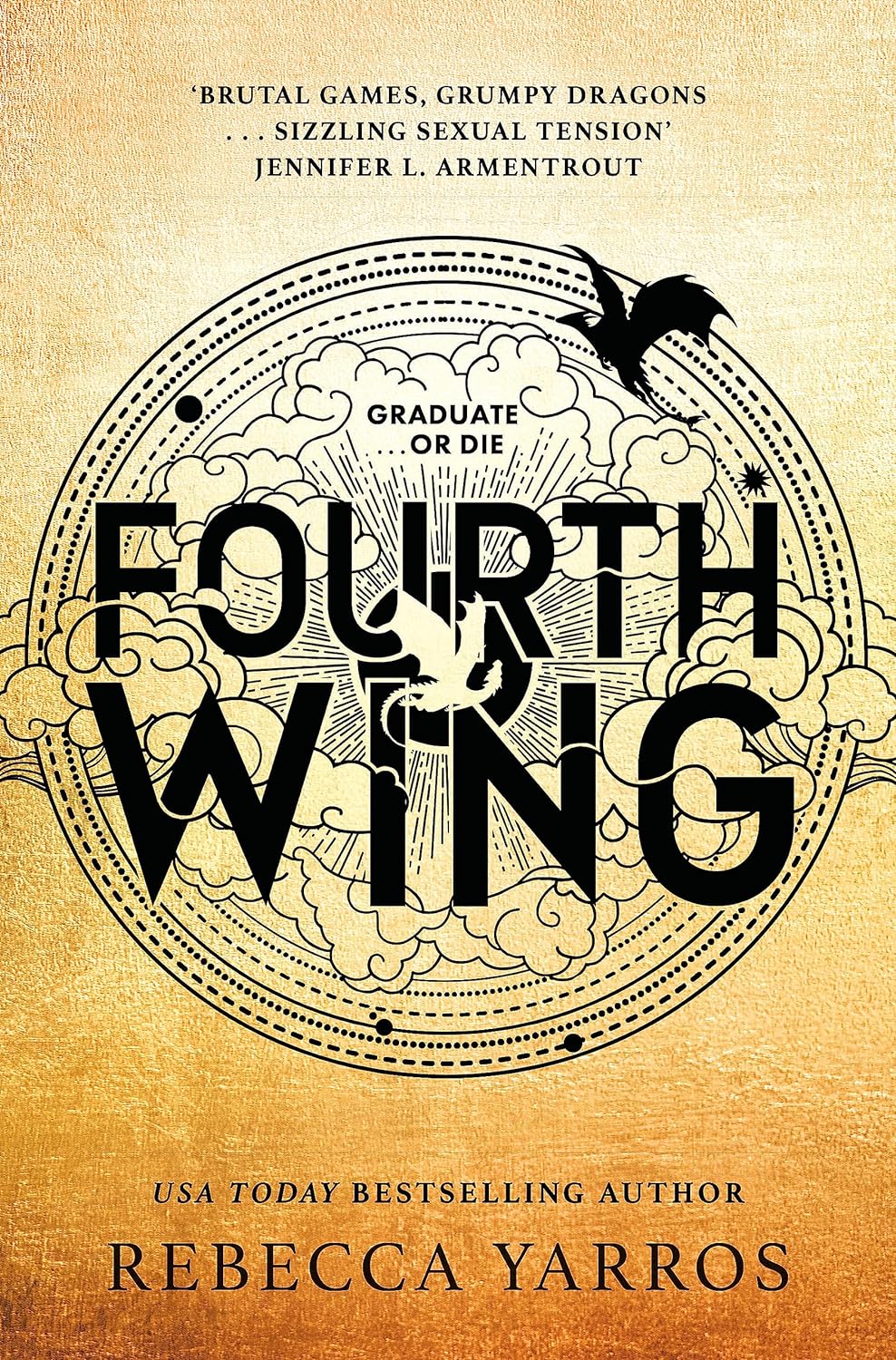 Fourth Wing Book Cover